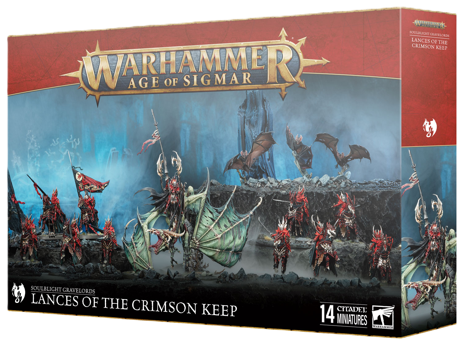 Warhammer Age Of Sigmar: Soulblight Gravelords - Lances of the Crimson Keep Battleforce