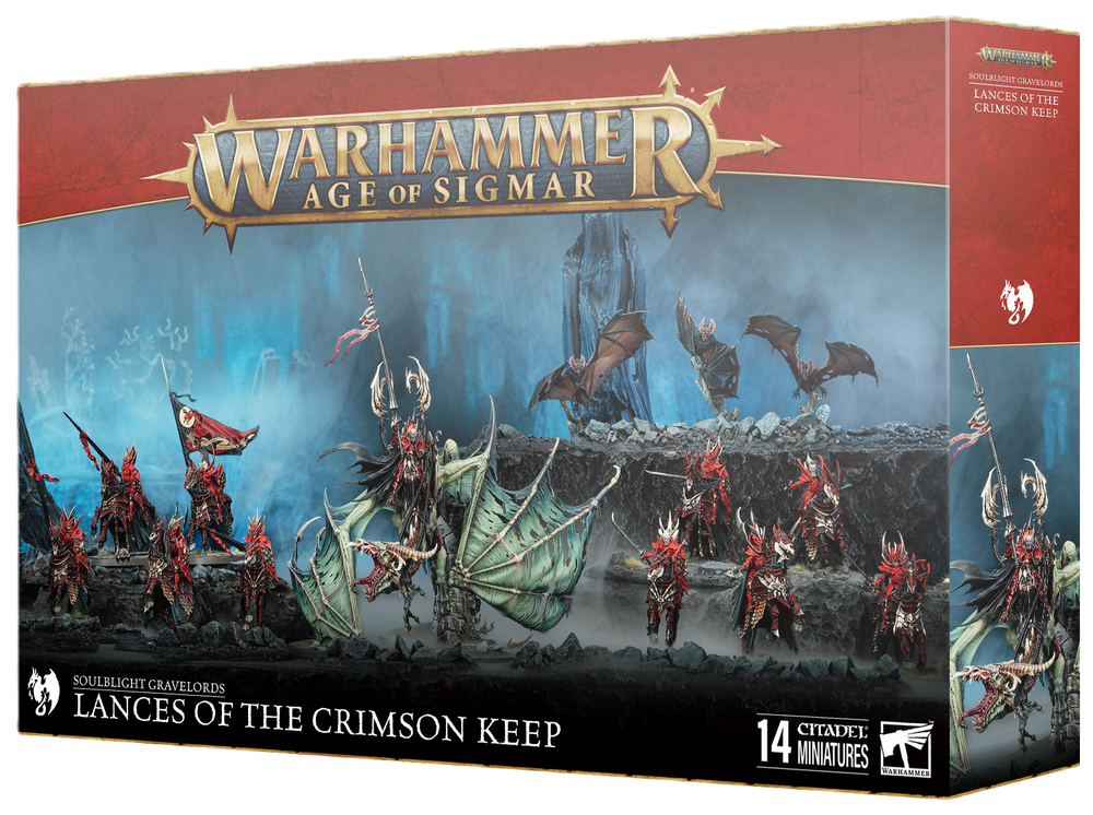 Warhammer Age Of Sigmar: Soulblight Gravelords - Lances of the Crimson Keep Battleforce