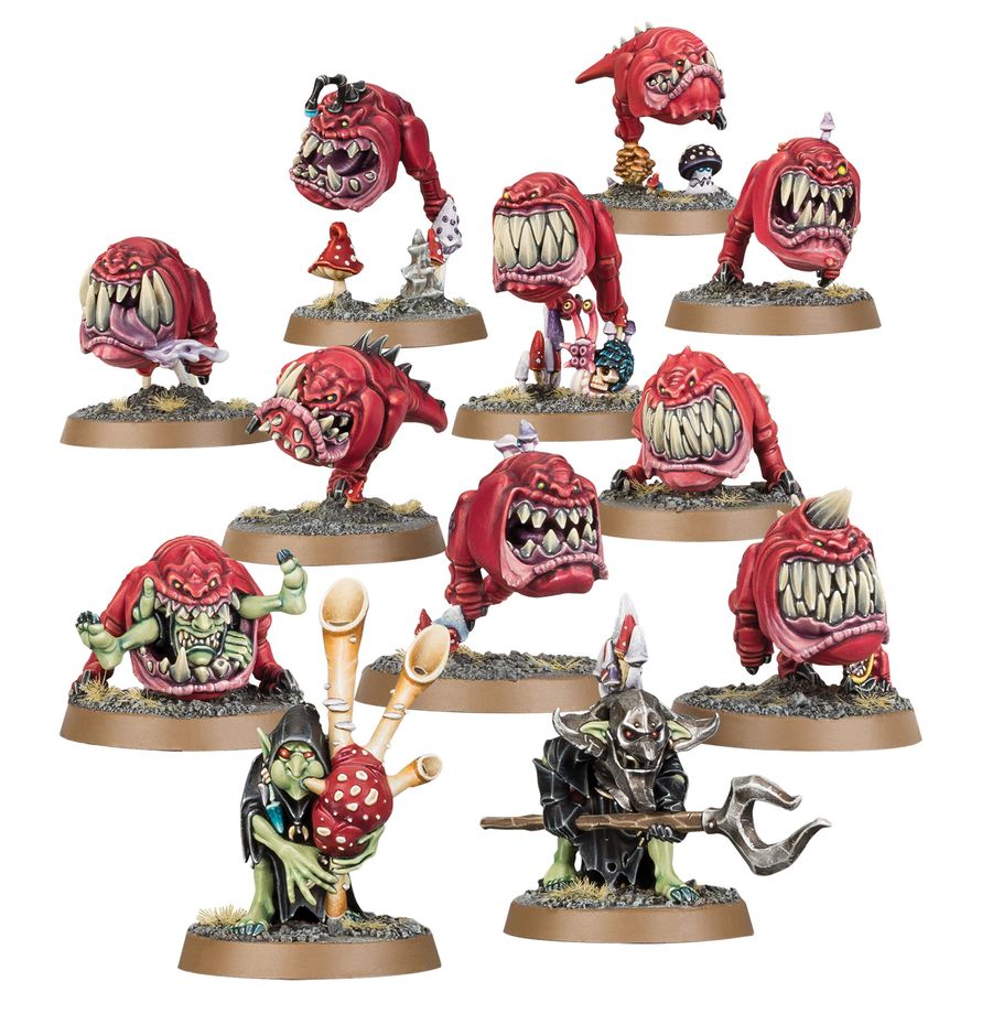 Warhammer Age Of Sigmar: Gloomspite Gitz - Squig Herd