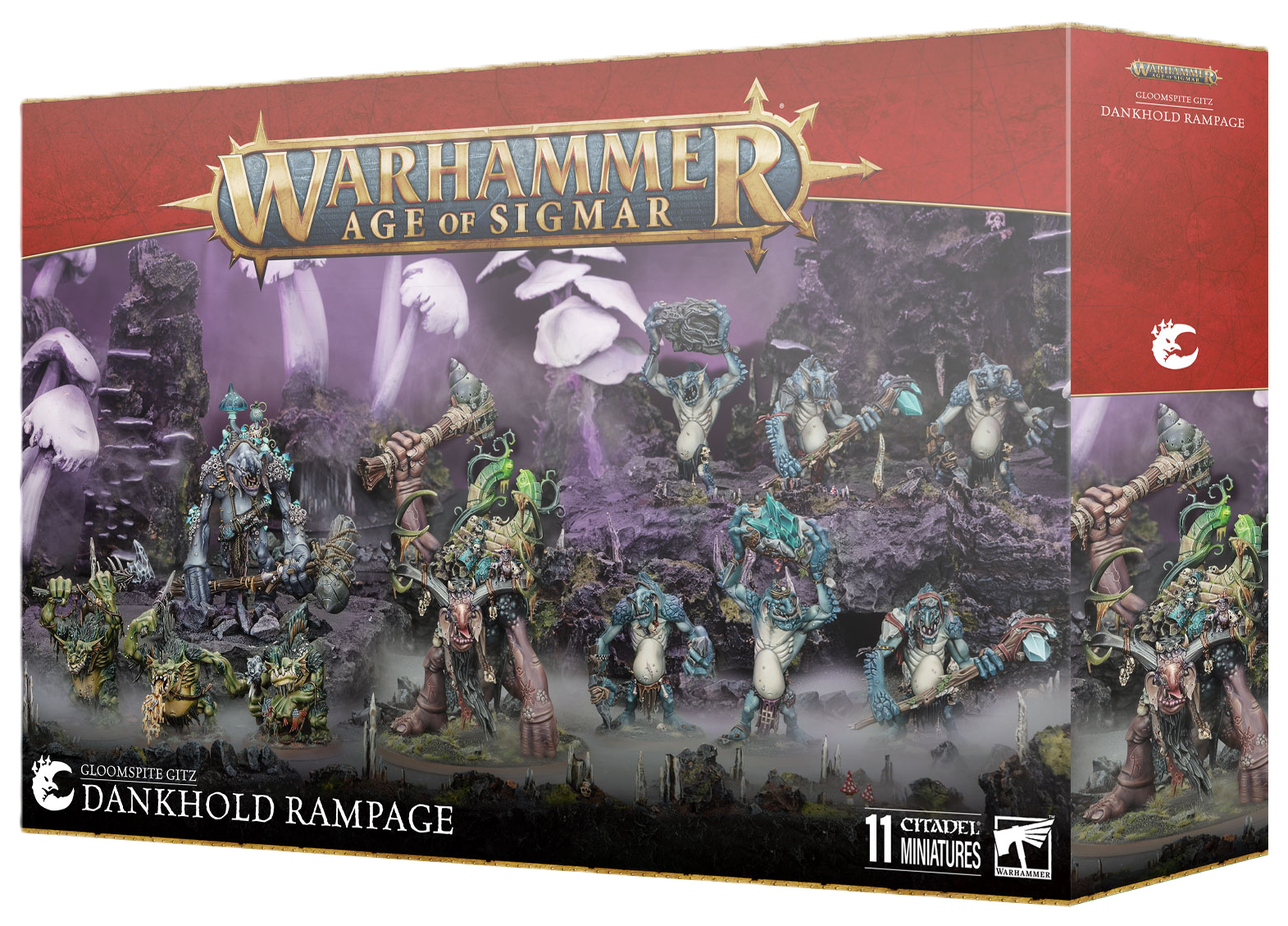 Warhammer Age Of Sigmar: Gloomspite Gitz - Dankhold Rampage Battleforce