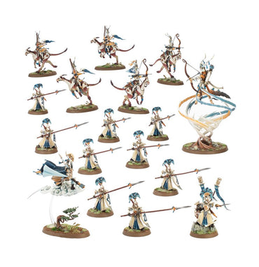 Warhammer Age Of Sigmar: Lumineth Realm-lords - Iliathan Warhost Battleforce