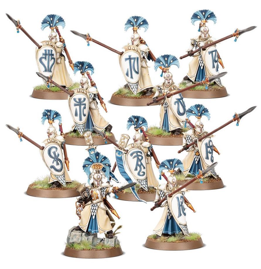 Warhammer Age Of Sigmar: Lumineth Realm-lords - Iliathan Warhost Battleforce