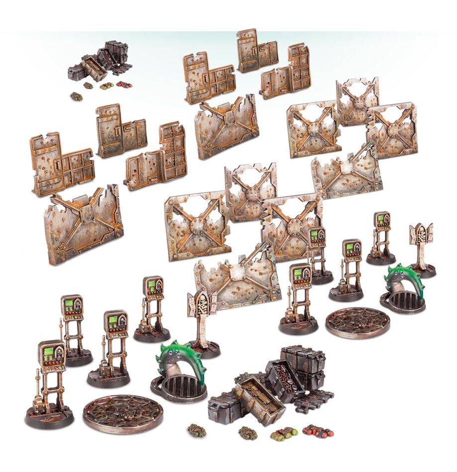 Necromunda: Barricades And Objectives