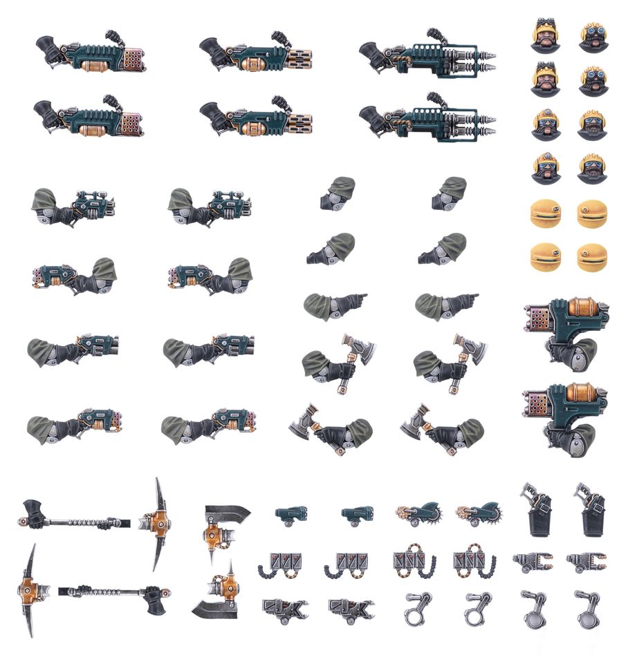 Necromunda: Ironhead Squat Prospectors - Weapons & Upgrades