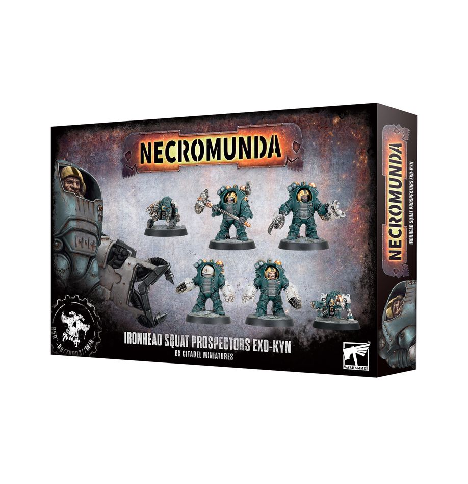 Necromunda: Ironhead Squat Prospector - Exo-kyn