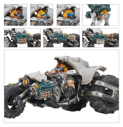 Necromunda: Ironhead Squat Prospector - Svenotar Scout Trikes