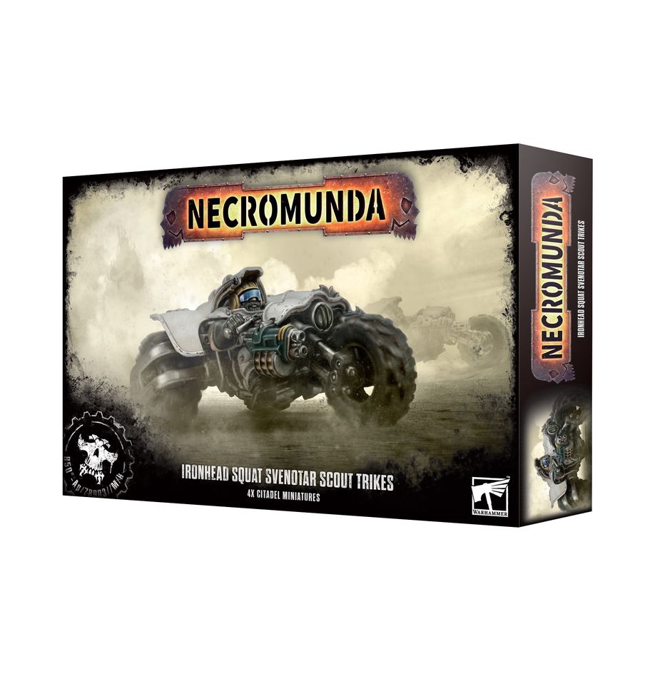 Necromunda: Ironhead Squat Prospector - Svenotar Scout Trikes