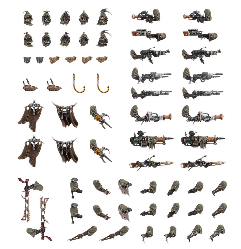 Necromunda: Ash Wastes Nomads - Weapons & Upgrades