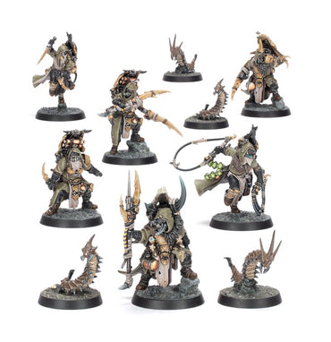 Necromunda: Ash Wastes Nomads - Sha'dar Hunters and Arthromite Spinewyrms