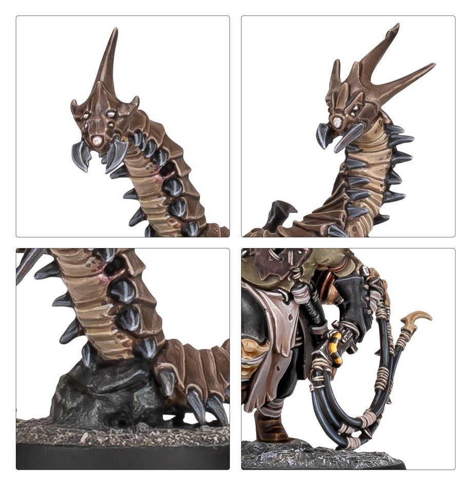 Necromunda: Ash Wastes Nomads - Sha'dar Hunters and Arthromite Spinewyrms