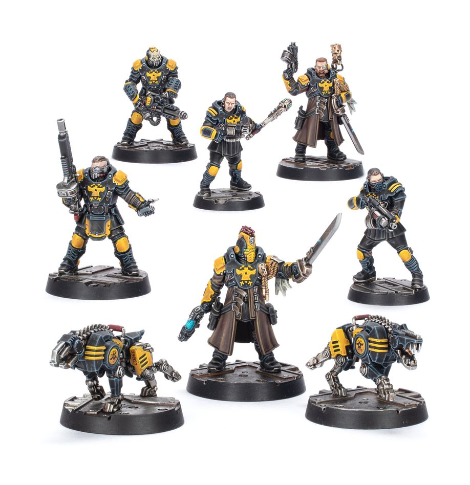 Necromunda: Palanite Enforcer - Captains & Sergeants