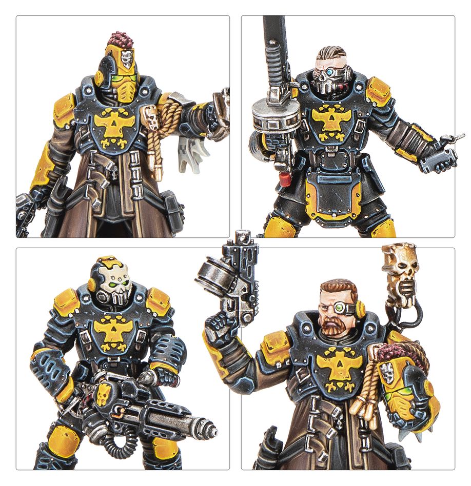 Necromunda: Palanite Enforcer - Captains & Sergeants