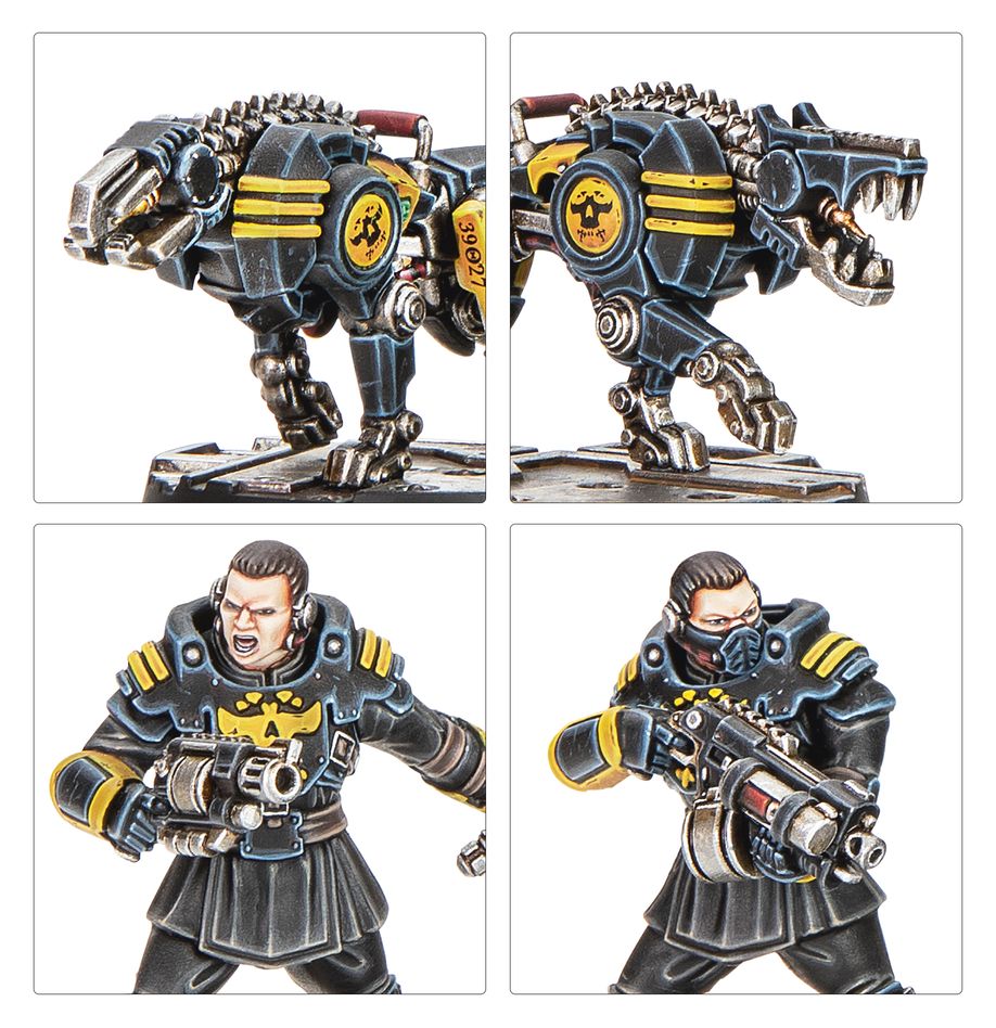 Necromunda: Palanite Enforcer - Captains & Sergeants