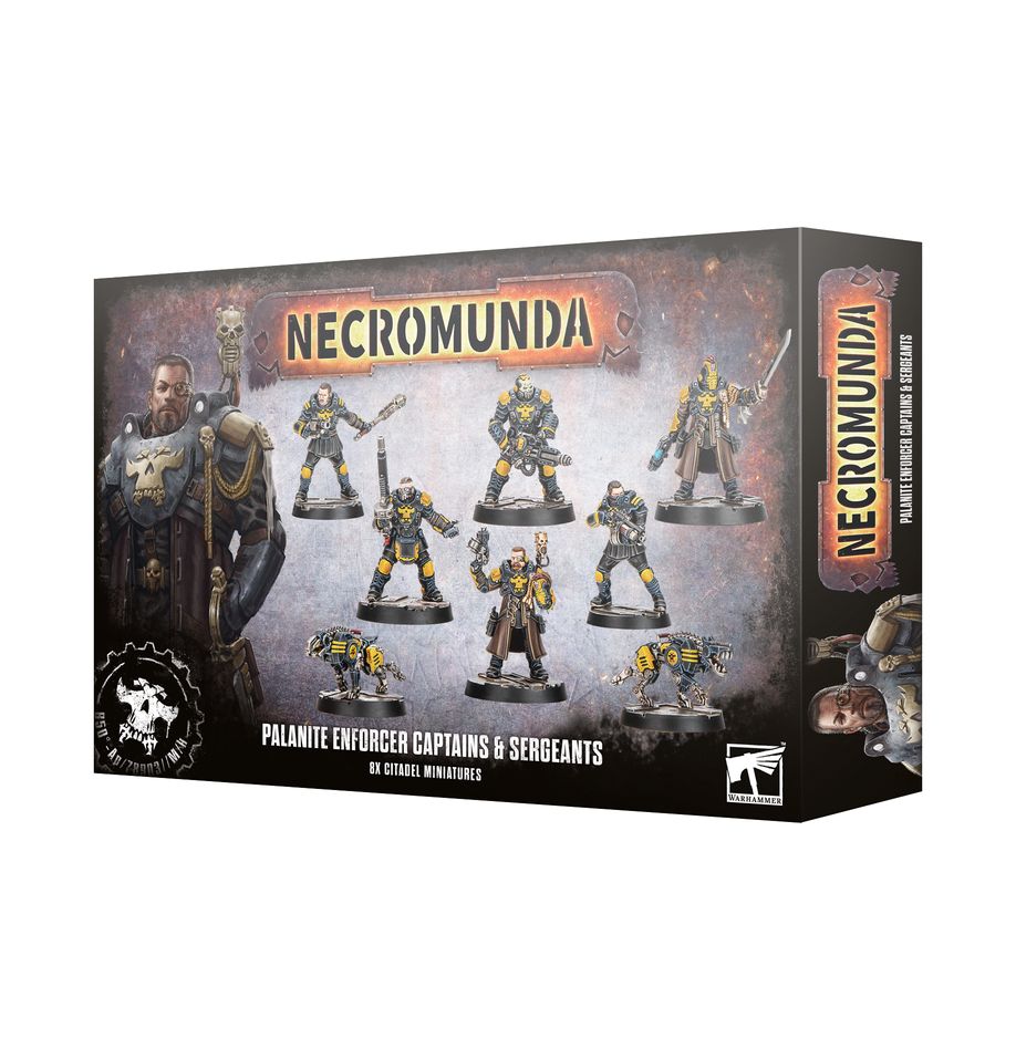 Necromunda: Palanite Enforcer - Captains & Sergeants