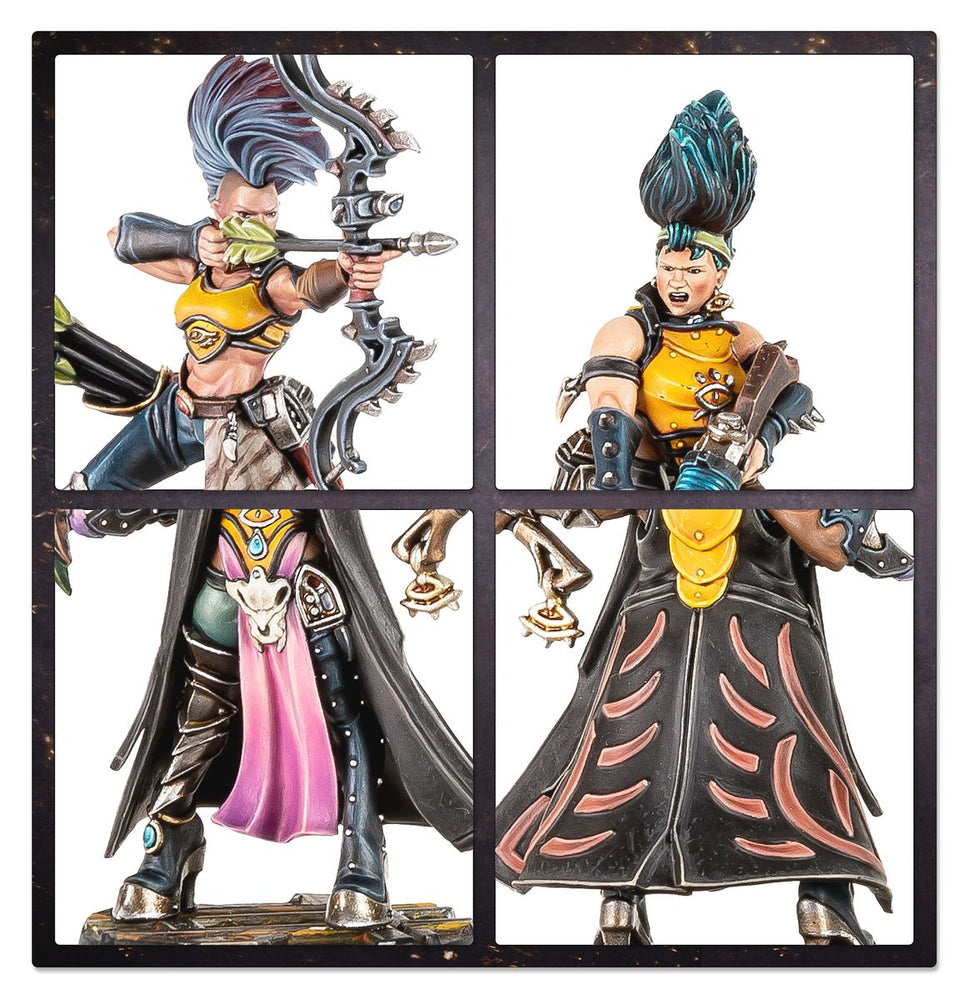 Warhammer Necromunda: Escher Gang Matriarchs & Phyrr Cats