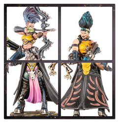 Warhammer Necromunda: Escher Gang Matriarchs & Phyrr Cats