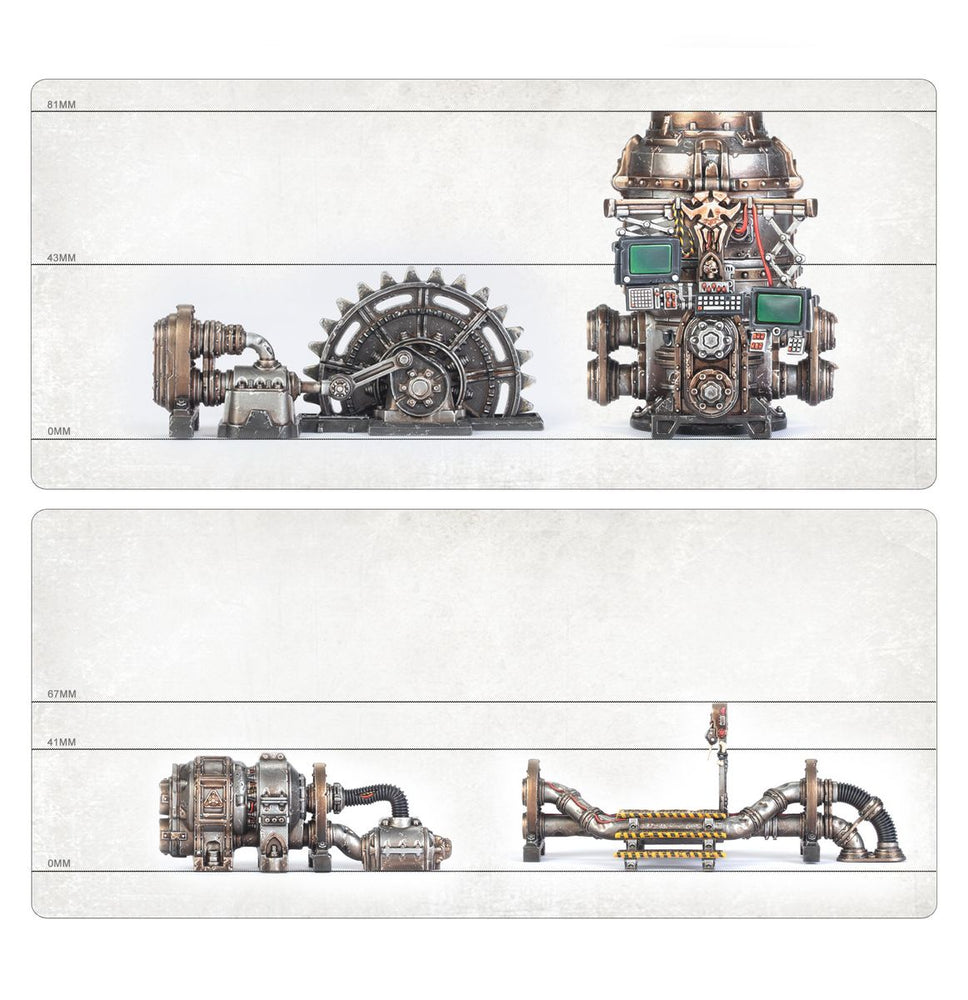 Warhammer Necromunda: Zone Mortalis Factoria Pipes