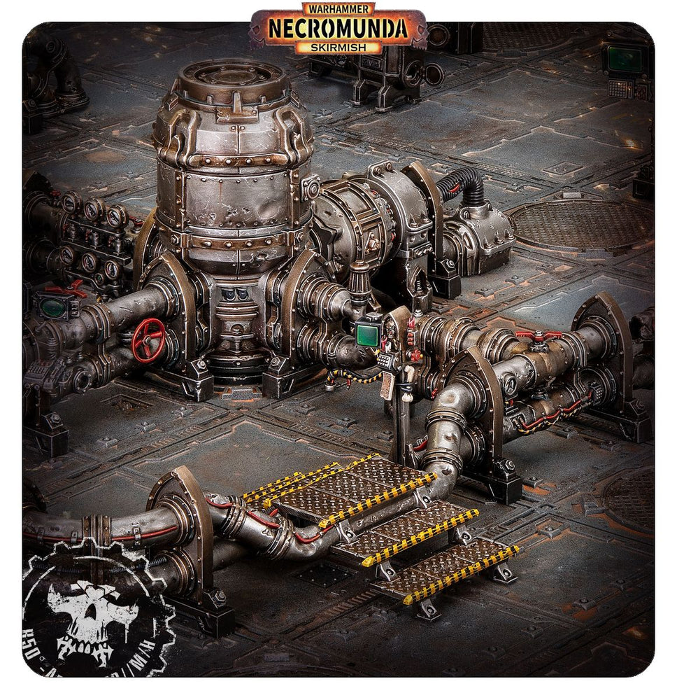Warhammer Necromunda: Zone Mortalis Factoria Pipes