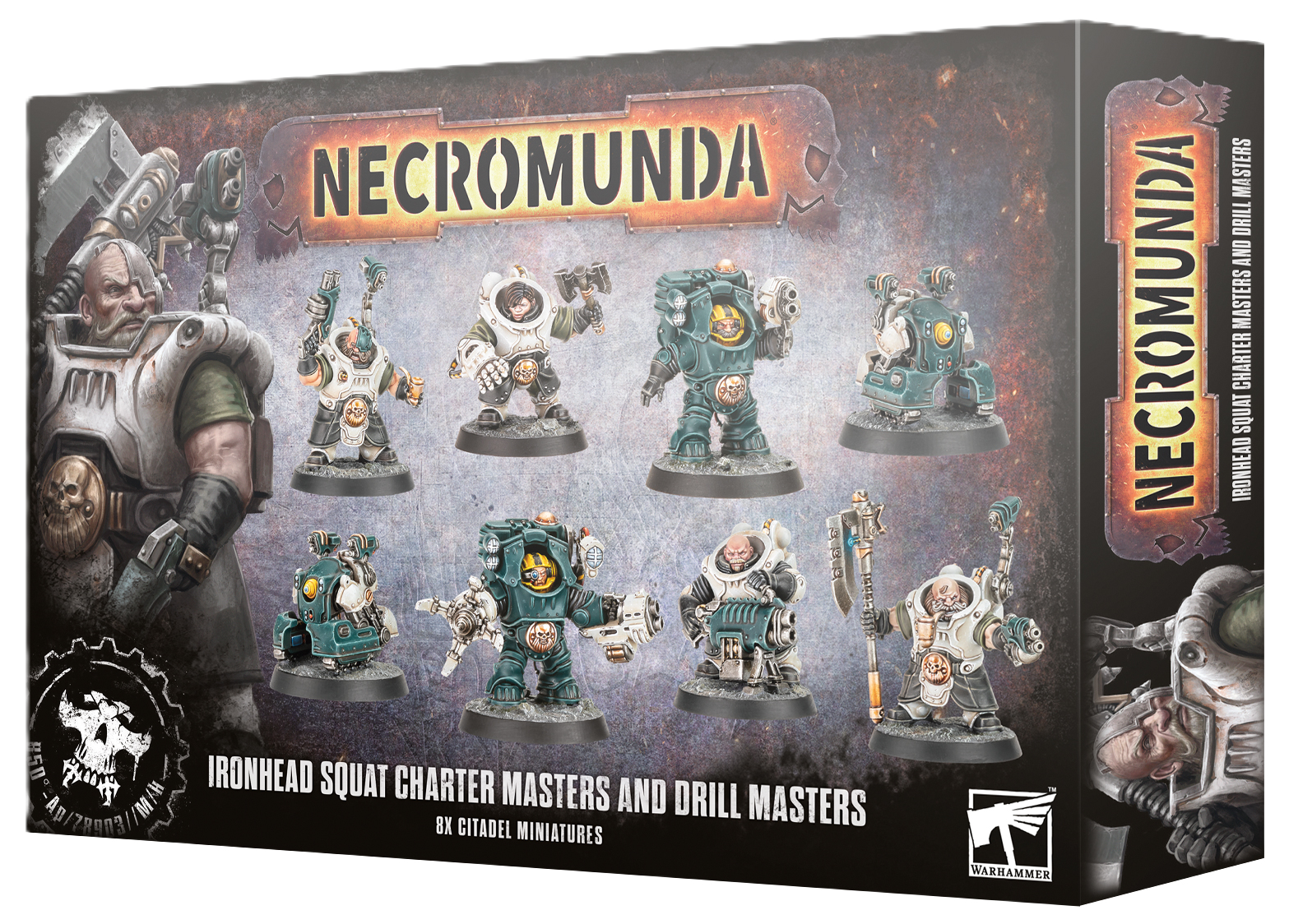 Necromunda: Ironhead Squat Charter Masters and Drill Masters