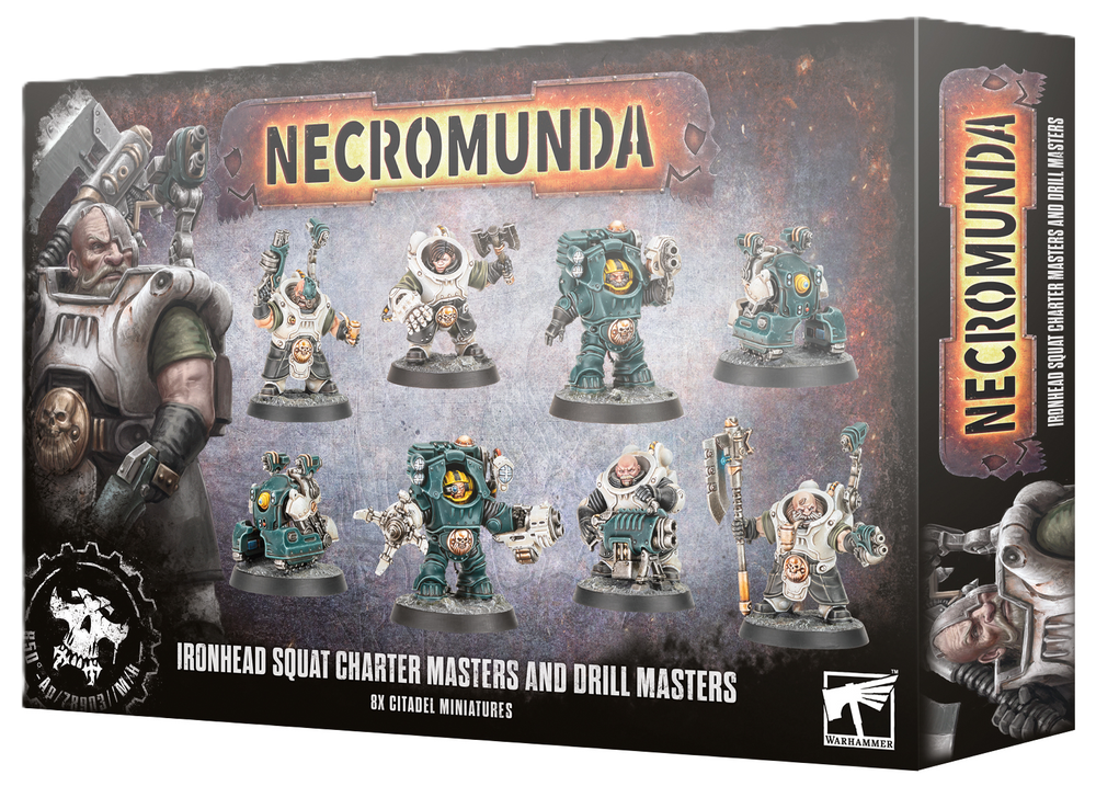 Necromunda: Ironhead Squat Charter Masters and Drill Masters