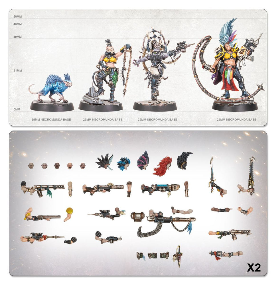 Warhammer Necromunda: Escher Underhive Crew