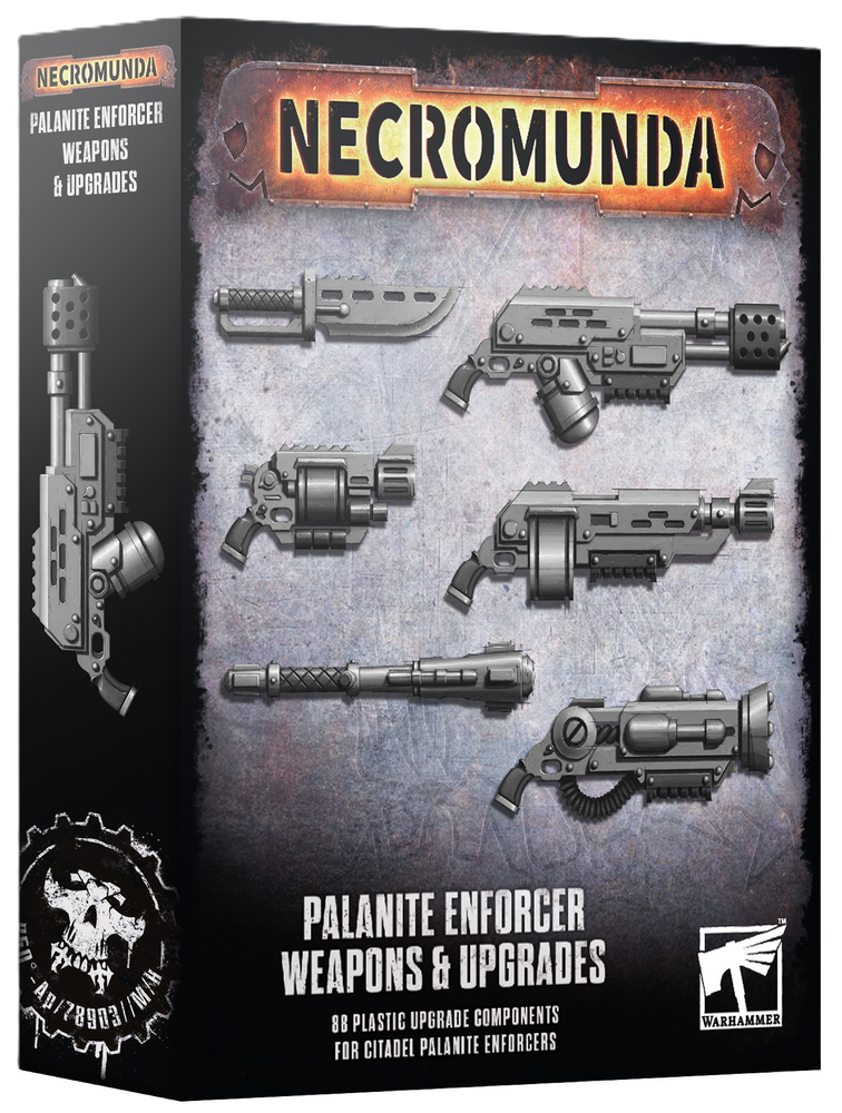 Necromunda: Palanite Enforcer - Weapons & Upgrades