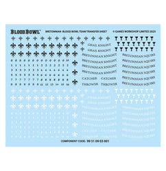 Blood bowl: Bretonnian Blood Bowl Team - The Brionne Barons