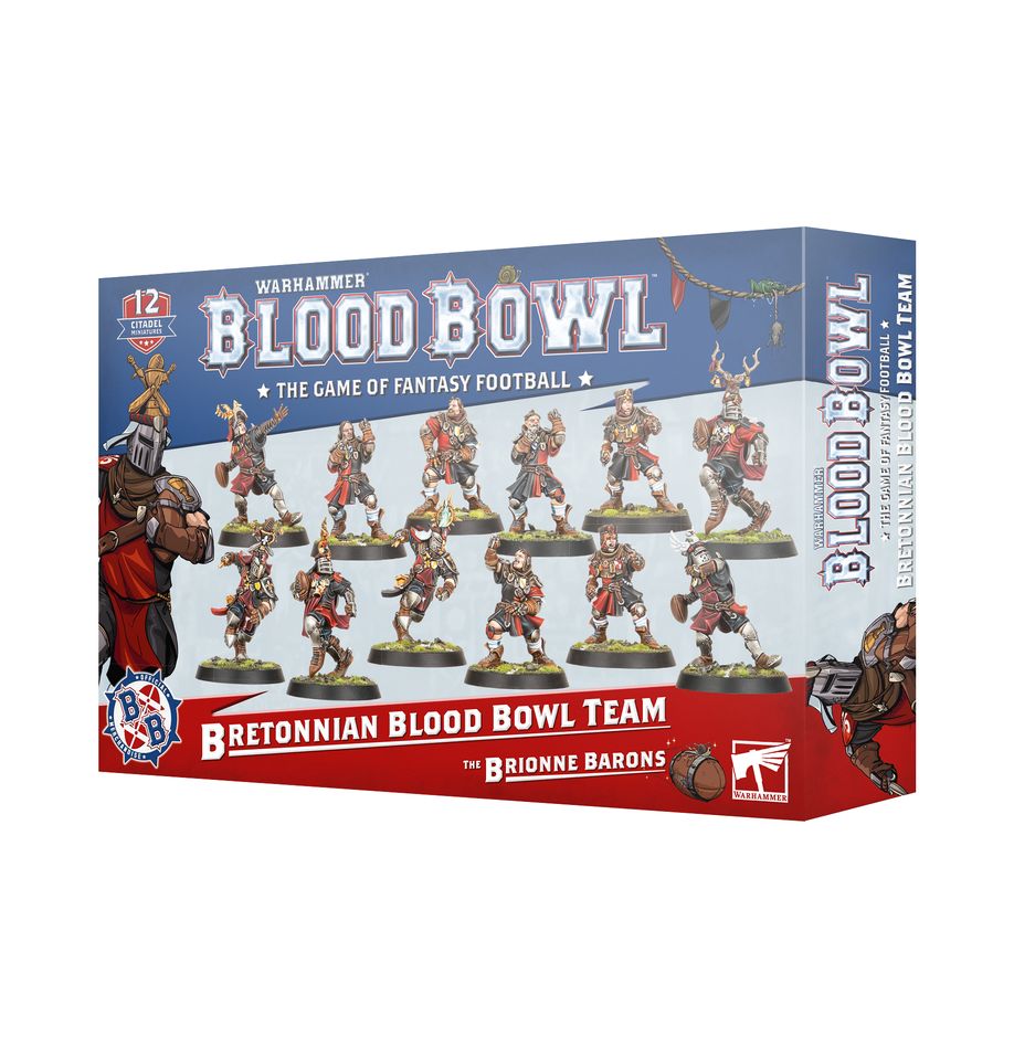 Blood bowl: Bretonnian Blood Bowl Team - The Brionne Barons