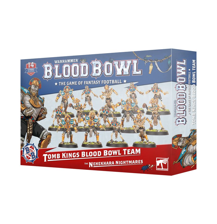 Blood bowl: Tomb Kings Blood Bowl Team - The Nehekhara Nightmares