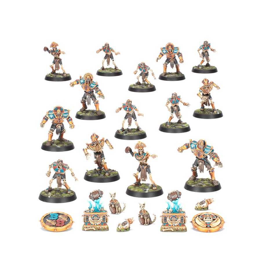 Blood bowl: Tomb Kings Blood Bowl Team - The Nehekhara Nightmares