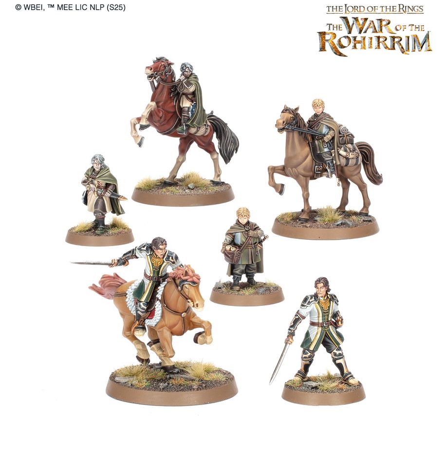 Middle-earth Strategy Battle Game: The War of the Rohirrim - Fréaláf Hildeson™, Olwyn™ & Lief™, Heroes of Rohan™