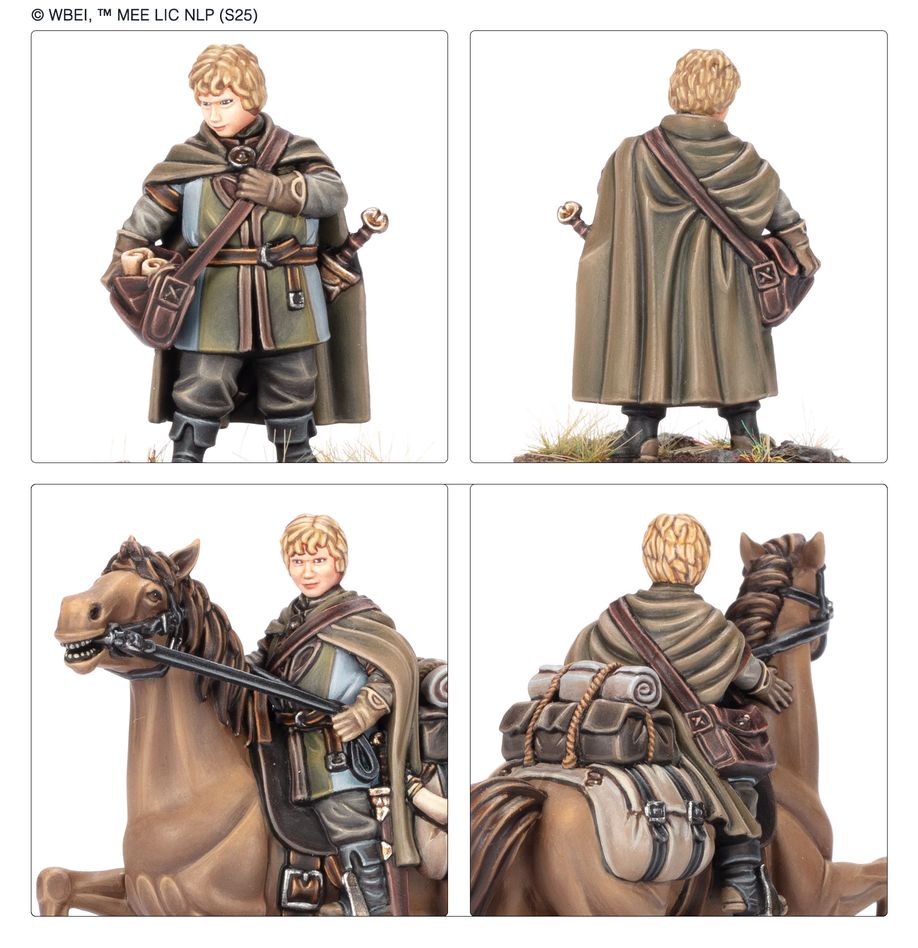 Middle-earth Strategy Battle Game: The War of the Rohirrim - Fréaláf Hildeson™, Olwyn™ & Lief™, Heroes of Rohan™