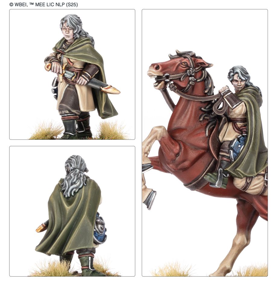 Middle-earth Strategy Battle Game: The War of the Rohirrim - Fréaláf Hildeson™, Olwyn™ & Lief™, Heroes of Rohan™