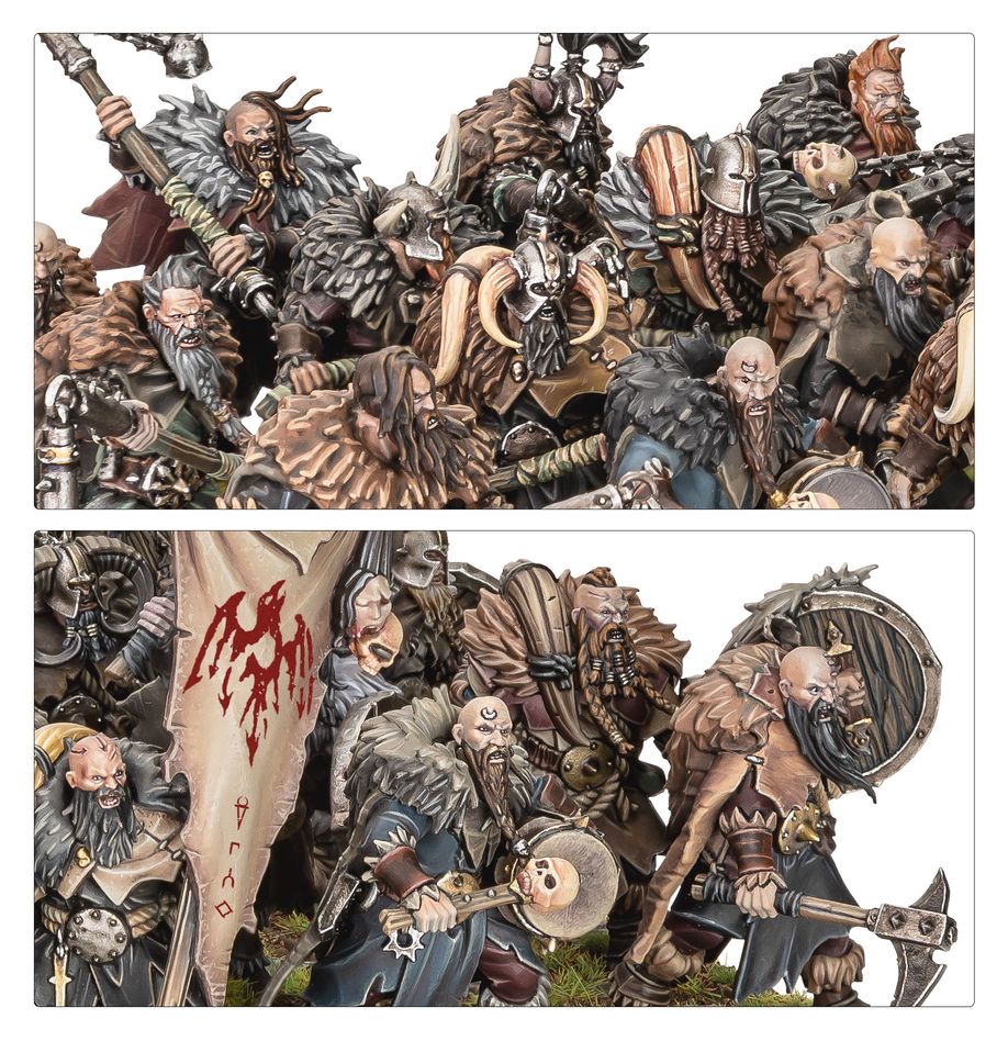 Warhammer The Old World: Warriors of Chaos - Chaos Marauders Army Reinforcement Set