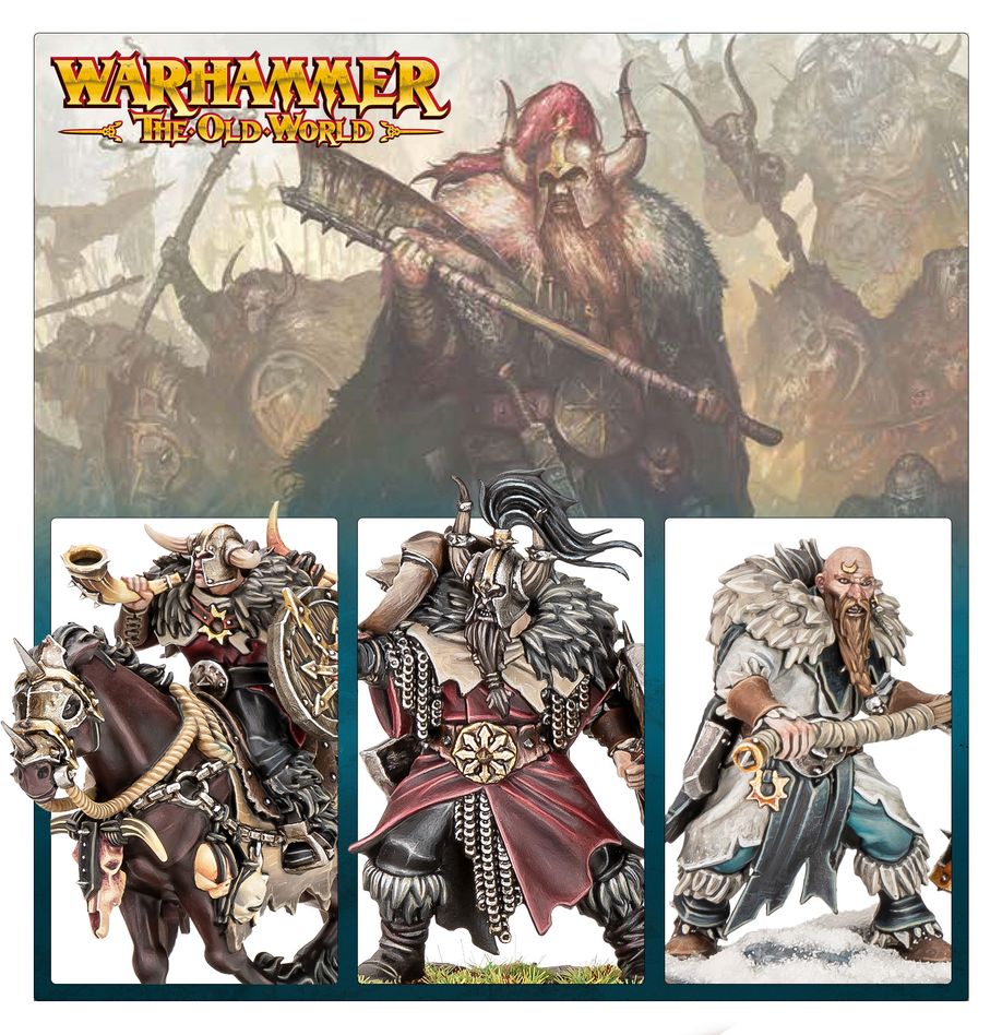 Warhammer The Old World: Warriors of Chaos - Chaos Marauders Army Reinforcement Set