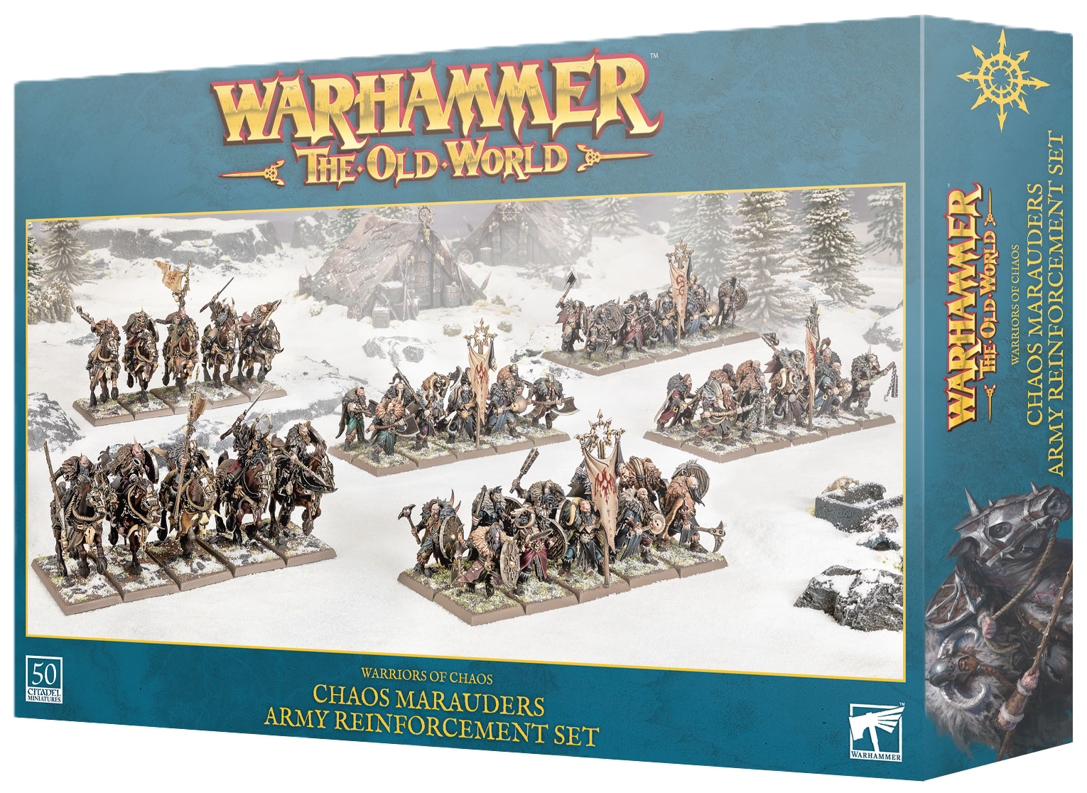 Warhammer The Old World: Warriors of Chaos - Chaos Marauders Army Reinforcement Set