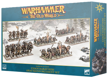 Warhammer The Old World: Warriors of Chaos - Chaos Marauders Army Reinforcement Set