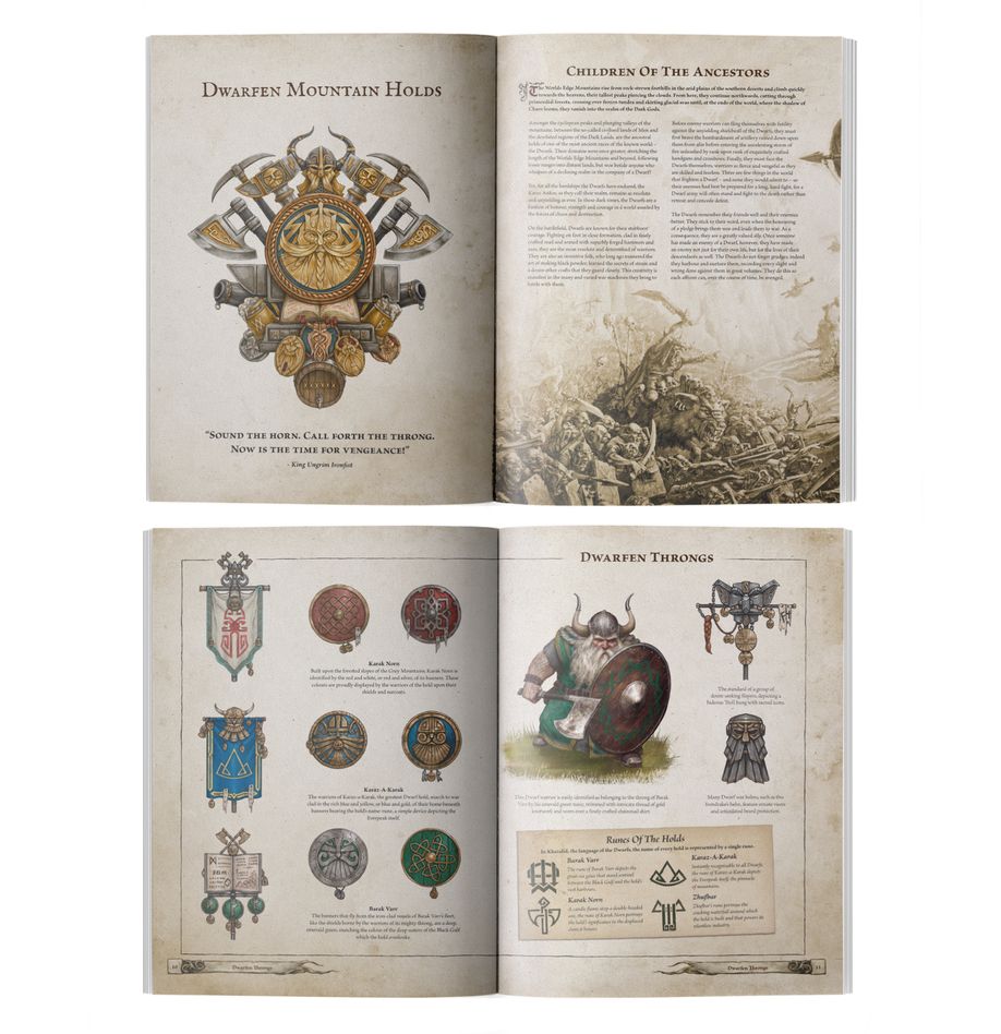 Warhammer The Old World: Arcane Journal - Dwarfen Mountain Holds