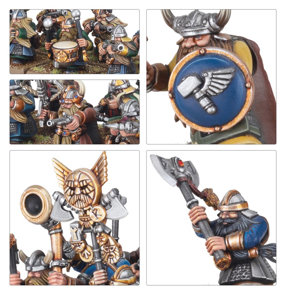 Warhammer The Old World: Dwarfen Mountain Holds Battalion