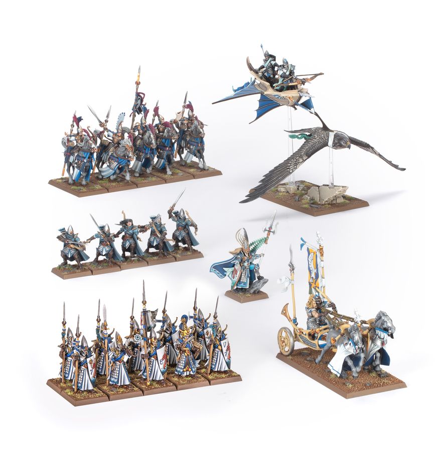Warhammer The Old World: High Elf Realms - Battle March Army