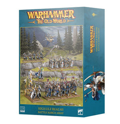 Warhammer The Old World: High Elf Realms - Battle March Army