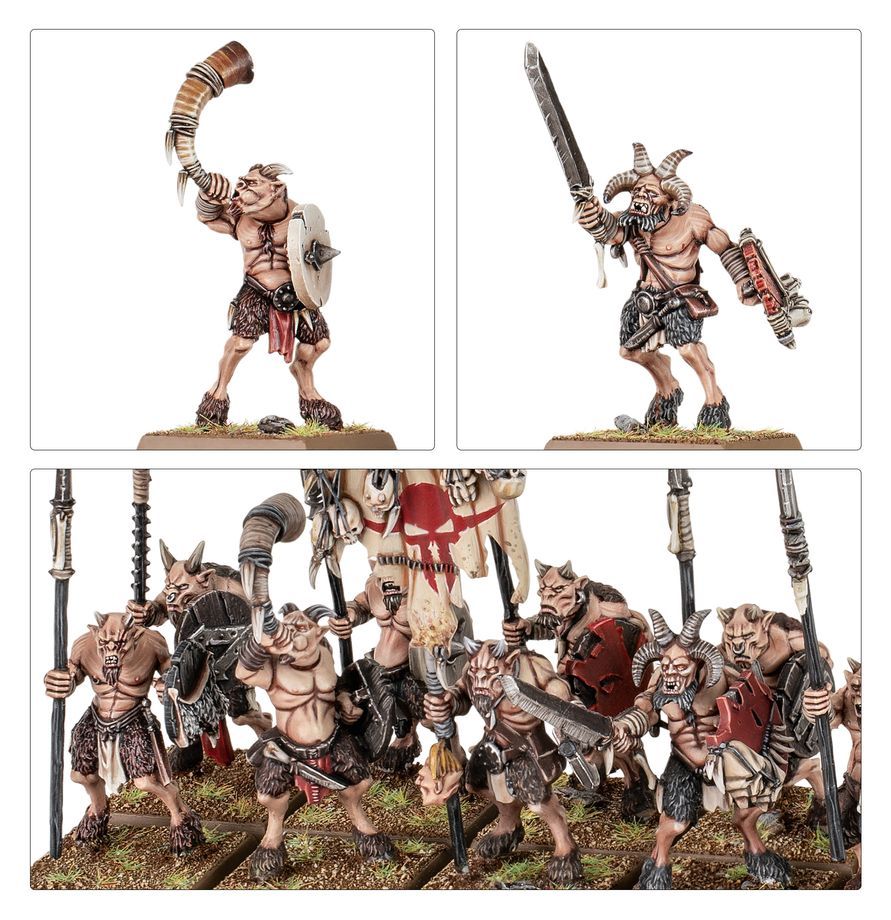 Warhammer The Old World: Beastmen Brayherds - Battle March Army