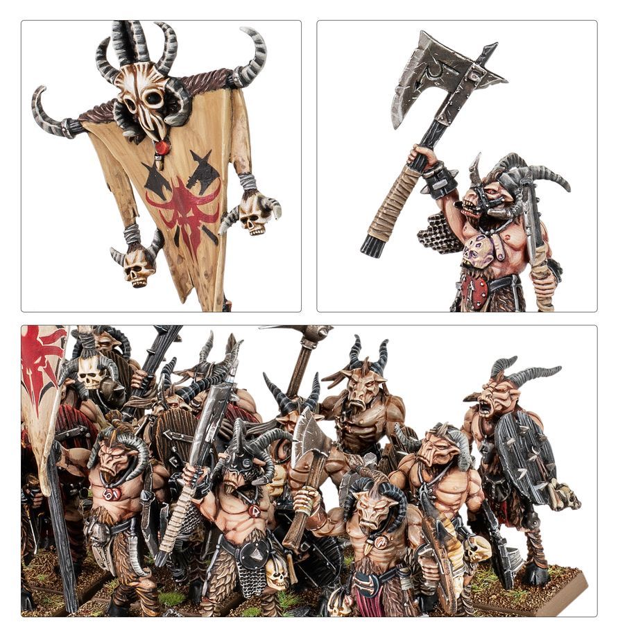 Warhammer The Old World: Beastmen Brayherds - Battle March Army
