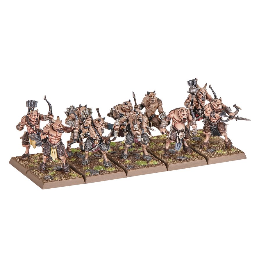 Warhammer The Old World: Beastmen Brayherds - Battle March Army
