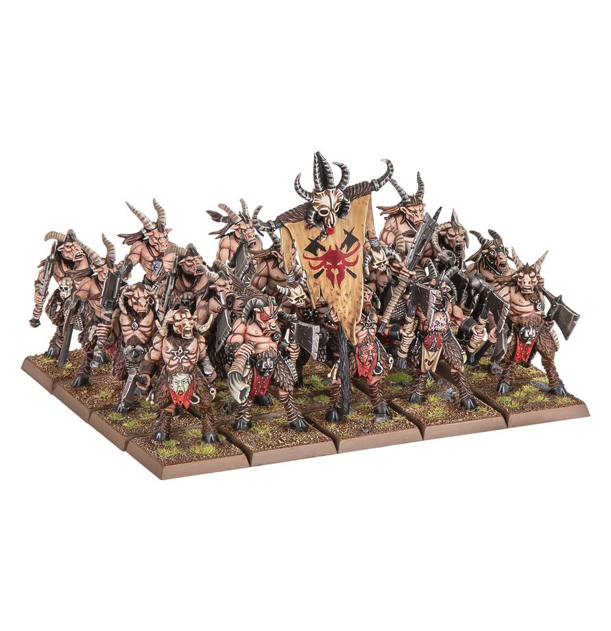 Warhammer The Old World: Beastmen Brayherds - Battle March Army