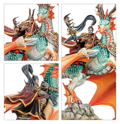 Warhammer The Old World: Grand Cathay - Shugengan Lord on Great Spirit Longmar