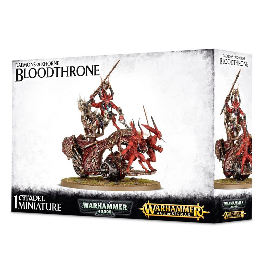Warhammer Age Of Sigmar: Daemons Of Khorne - Skull Cannon/Bloodthrone