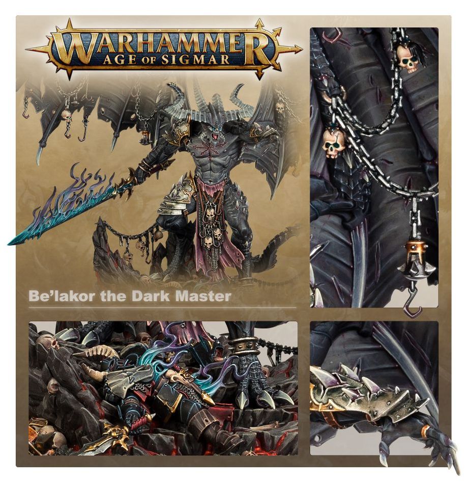 Warhammer Age of Sigmar: Slaves to Darkness - Be'lakor, the Dark