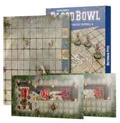 Blood Bowl: Bretonnian Pitch - Double-sided Pitch & Dugouts (2025)