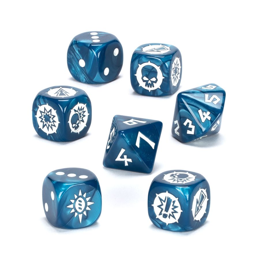 Blood Bowl: High Elf Team Dice Set